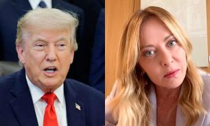 Donald Trump y Giorgia Meloni 19062026