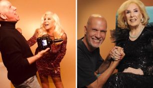 Susana Giménez, Mirtha Legrand y Gabriel Machado