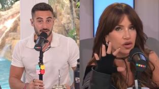 Nico Occhiato y Florencia Peña en Luzu TV