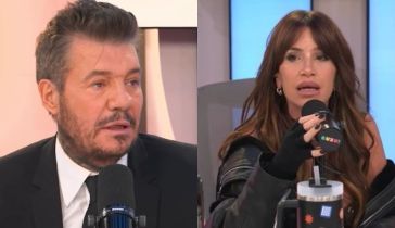 Marcelo Tinelli y Florencia Peña