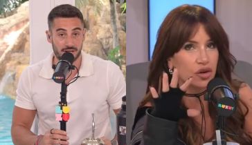 Nico Occhiato y Florencia Peña en Luzu TV