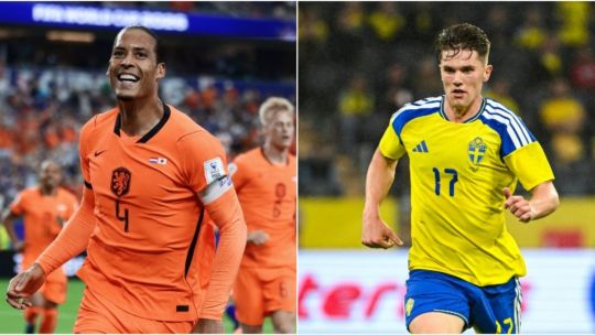 Países Bajos vs Suecia: a qué hora es, por dónde verlo y formaciones