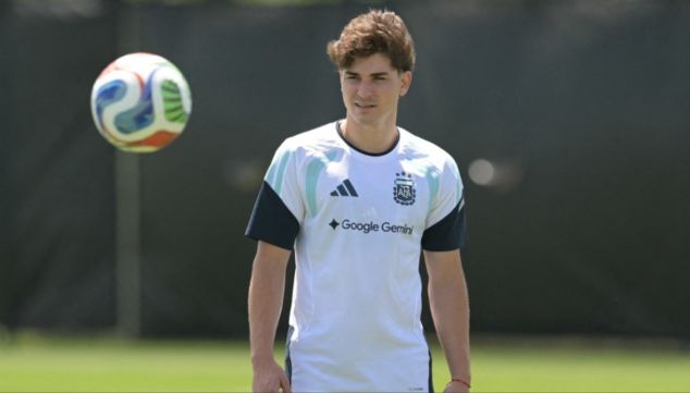 Julián Álvarez en Kansas City
