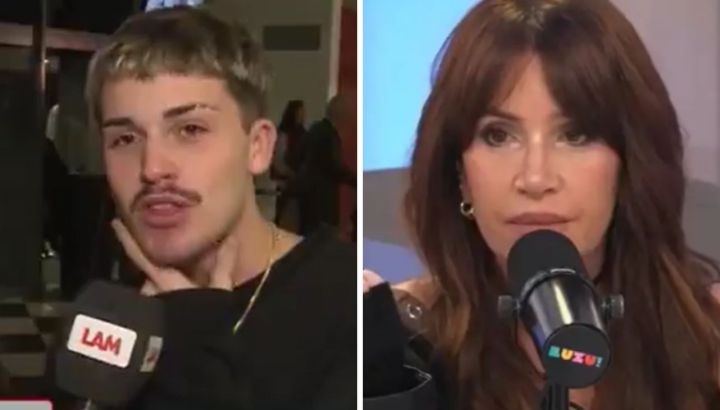 El hijo de Florencia Peña salió a bancar su madre tras la fake news del padre de Lionel Messi: "Llegó destruida"