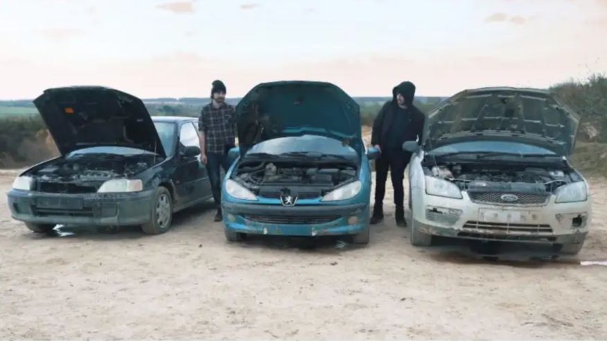 Honda Civic vs Peugeot 206 vs Ford Focus: los llevaron al límite sin aceite y uno resistió más que todos