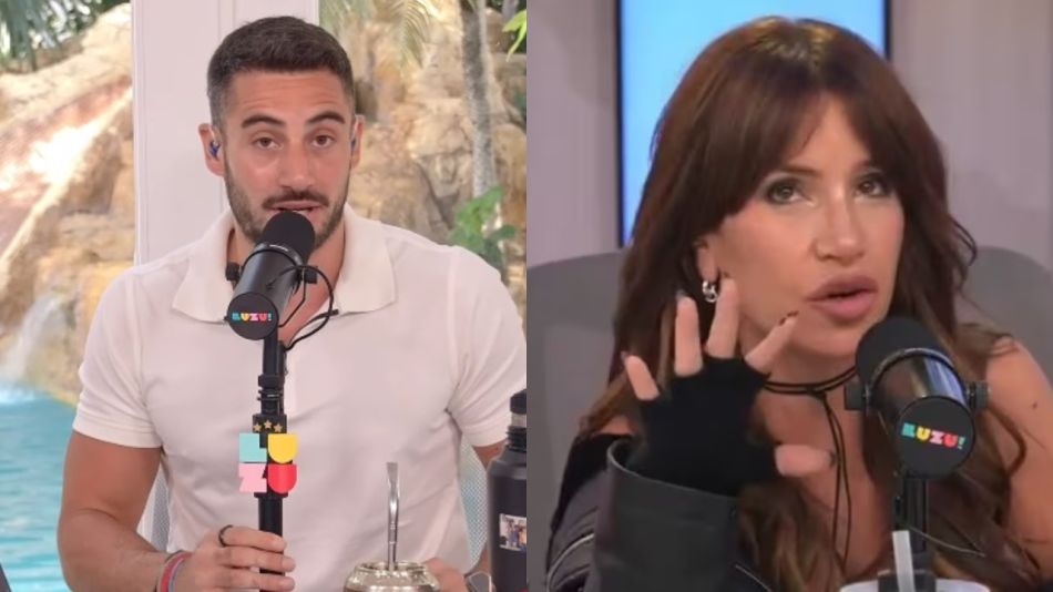 Nico Occhiato y Florencia Peña en Luzu TV