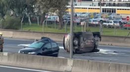 Choque fatal ocurrido en la autopista Panamericana
