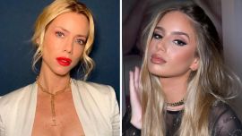 Duelo de looks: Nicole Neumann y Charo Calamaro marcan tendencia con sus jeans con tachas