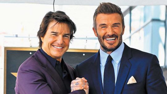 Tom Cruise es amigo y también ‘promotor’ de David Beckham 