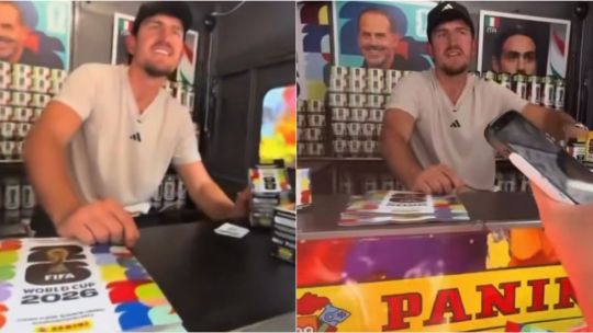 Harry Maguire: de haber sido borrado en Inglaterra a vender figuritas del Mundial 2026 en Nueva York