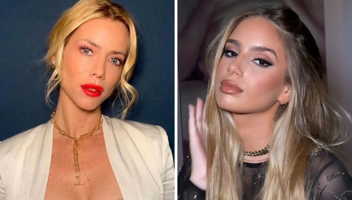 Duelo de looks: Nicole Neumann y Charo Calamaro marcan tendencia con sus jeans con tachas