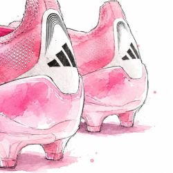Botines fucsia.