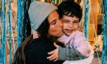 Así fue el cumpleaños de Belisario, el hijo de Juana Repetto: temática mundialista y un divertido detalle en su torta