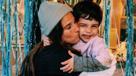 Así fue el cumpleaños de Belisario, el hijo de Juana Repetto: temática mundialista y un divertido detalle en su torta