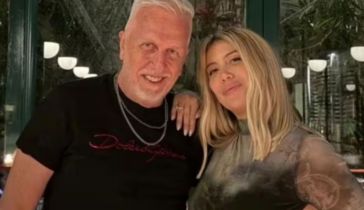Andrés y Wanda Nara