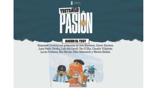 Presentaron la campaña “Testeá tu pasión”