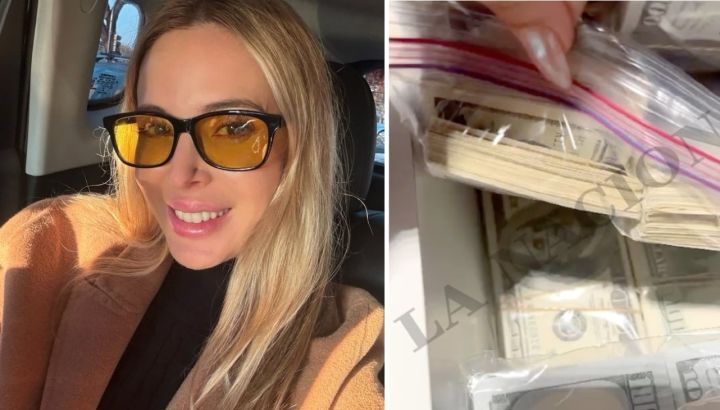Revelan videos de bolsas con millones de dólares que complicarían a Jésica Cirio y Martín Insaurralde
