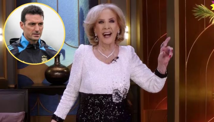 Mirtha Legrand reveló cómo fue su experiencia trabajando con Lionel Scaloni: "Es amoroso"
