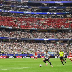 Vista general durante el partido del Grupo J de la Copa Mundial de la FIFA 2026 entre Argentina y Austria en el Estadio Dallas en Arlington, Texas. | Foto:Francois Nel / GETTY IMAGES NORTH AMERICA / Getty Images vía AFP