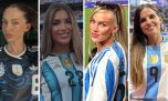 De Caro Calvagni a Agus Gandolfo, Kelci Rose y Emilia Ferrero, los looks de las "mujeres de la selección" en el segundo partido del Mundial