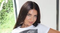 Zaira Nara sorprendió con un look sporty athleisure con stilettos para el segundo partido de la selección: la jugada combinación