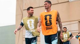 Leo Messi y Rodrigo De Paul 22062026
