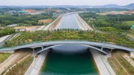 Así es el superpuente exclusivo para animales que se está construyendo en China