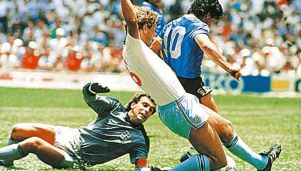 Diego Armando Maradona vs Inglaterra en el Mundial 1986