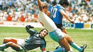 Diego Armando Maradona vs Inglaterra en el Mundial 1986