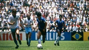 Maradona vs Inglaterra en 1986