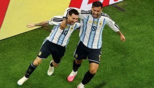 Lionel Messi y Leandro Paredes en la Copa Mundial 2026
