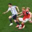 Fotogaleria Lionel Messi de Argentina es desafiado por Nicolás Seiwald y Xaver Schlager de Austria durante el partido del Grupo J de la Copa Mundial de la FIFA 2026 entre Argentina y Austria