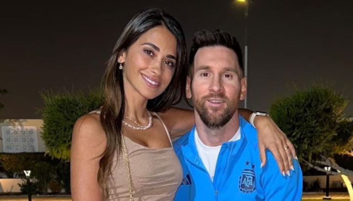 El mensaje de Antonela Roccuzzo a Lionel Messi por los dos goles contra Austria