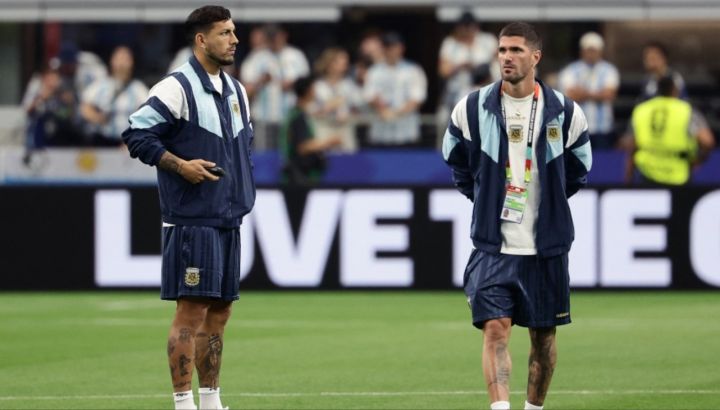 Leandro Paredes y Rodrigo de Paul