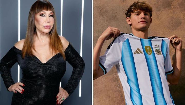 Moria Casán reveló que quiere tener a Nico Paz en su programa: "A Messi no porque es medio cortito para hablar"