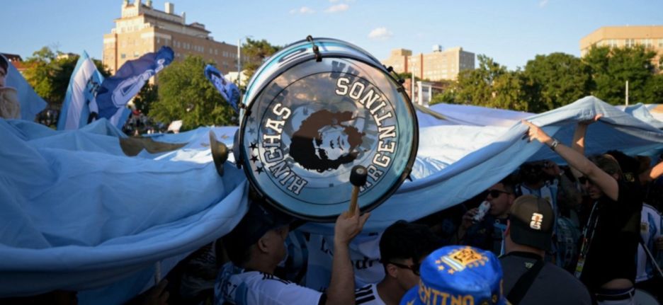 Hinchada argentina en el Mundial 2026