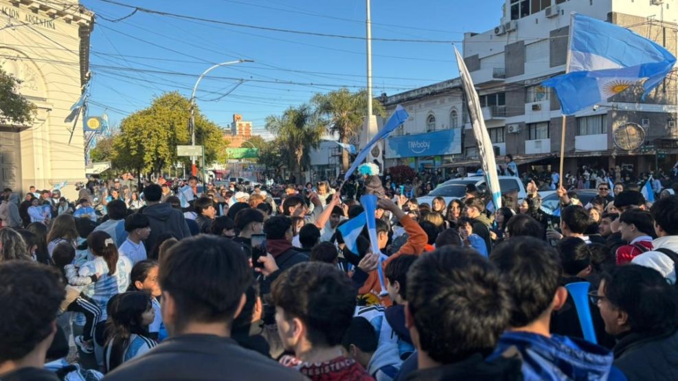 Festejos en Resistencia
