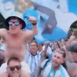 Hinchas en el Mundial | Foto:CEDOC