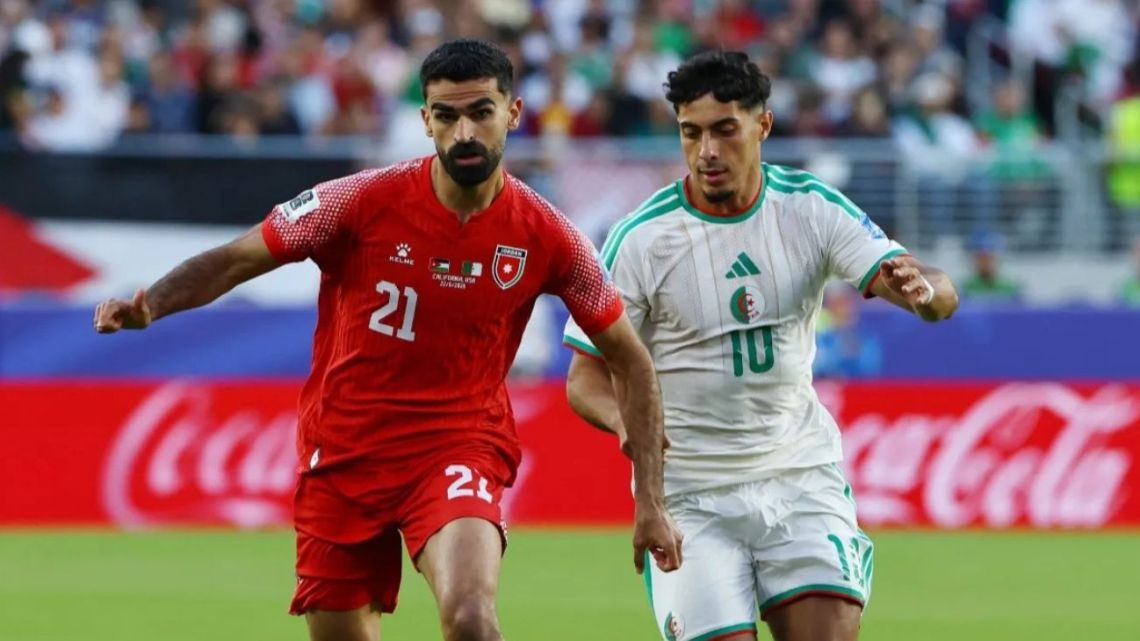 A Argélia se recuperou da Jordânia e deu à Argentina o primeiro lugar no Grupo J da Copa do Mundo de 2026