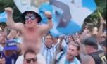 El video del enano austríaco que festejó con los hinchas argentinos