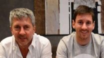 Jorge Messi y Lionel Messi