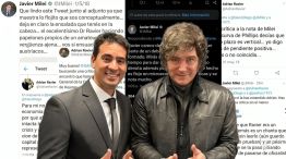 Milei, Ravier y los Tweets
