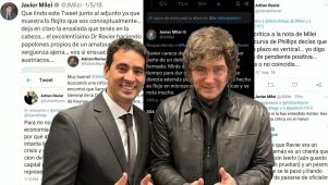 Milei, Ravier y los Tweets