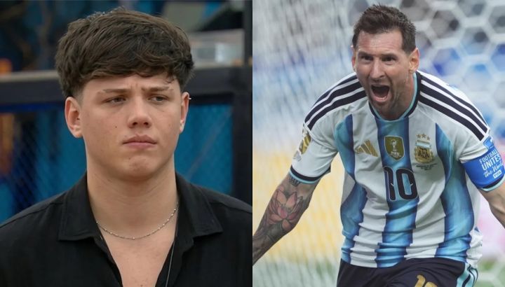 Nigro de Gran Hermano criticó a Lionel Messi por su partido ante Austria y lo destrozaron: "Expulsión por antipatria"
