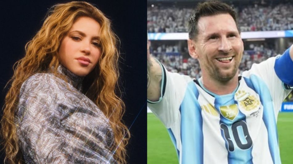 Shakira y Lionel Messi