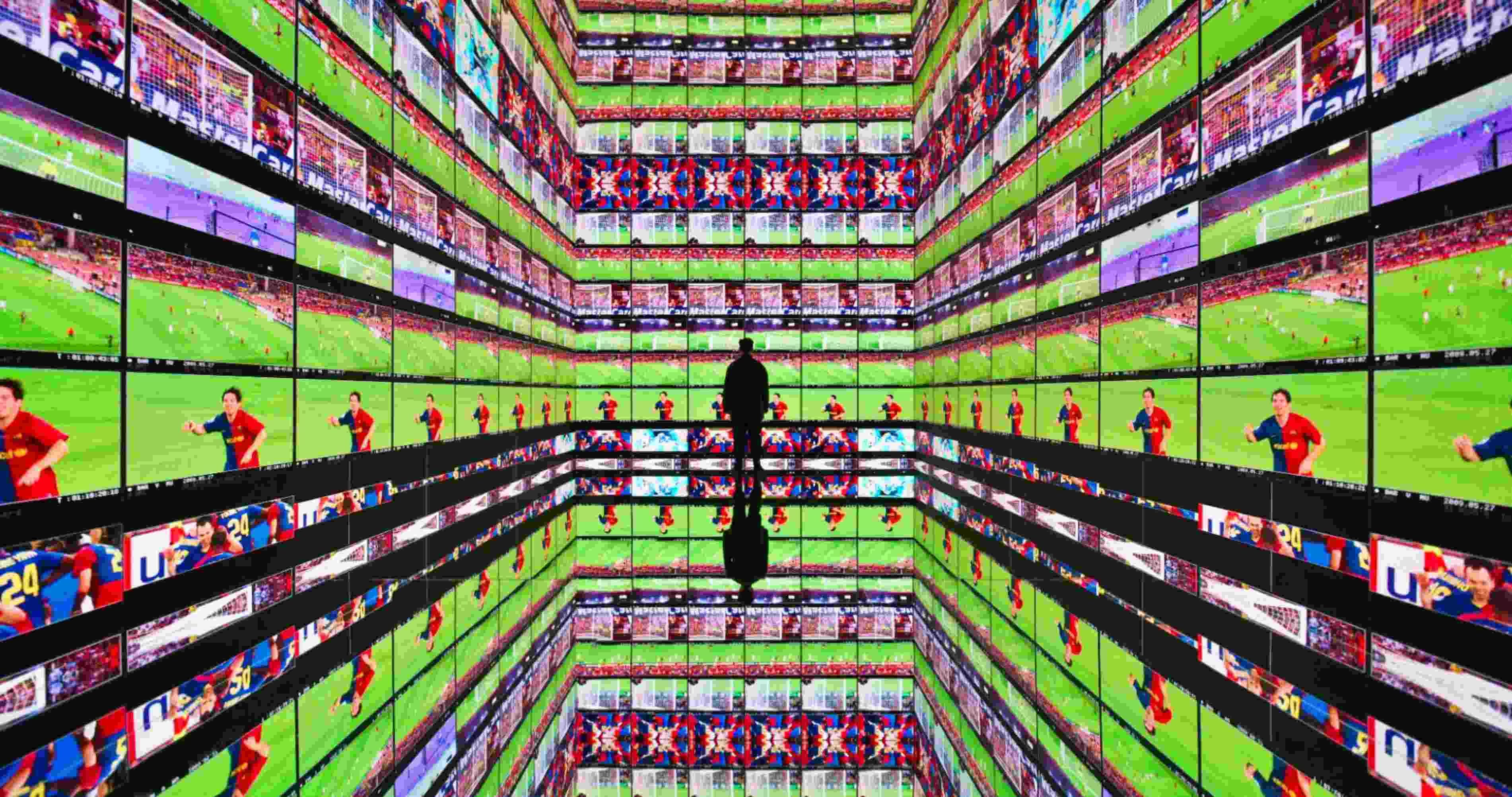 Un gol en la vida, obra digital creada por Refik Anadol en base a un gol que Messi eligió.