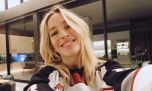Luisana Lopilato marcó tendencia con un outfit total denim en pleno invierno