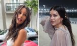 Duelo de looks: Pampita y Zaira Nara deslumbraron en Estados Unidos con vestidos de noche en el color que es tendencia