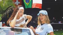 Sofía Jujuy y Juli Poggio en Estados Unidos
