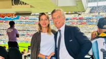 Macri sigue a la Scaloneta de cerca junto a su novia Dolores Teuly